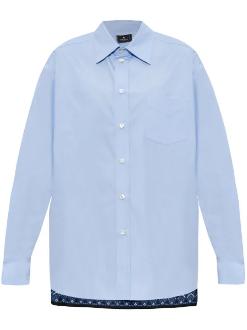 ETRO paisley-print shirt Blue WRIA0034AV581