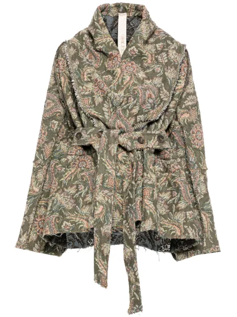 Forme D'expression cotton jacket Green HC045GBLM