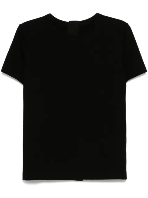 Yohji Yamamoto crew neck cotton T-shirt Black FTT91002