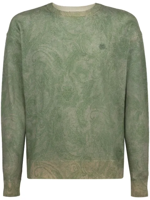 ETRO wool sweater Green MRKF0075