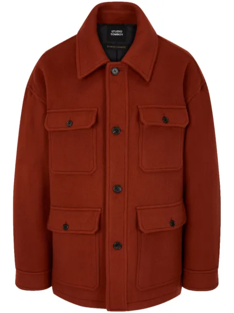 TOMBOY wool worker jacket Orange 9154413891