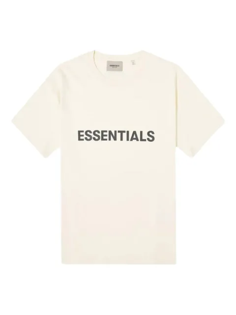 FEAR OF GOD ESSENTIALS logo-print T-shirt Neutrals 585158569