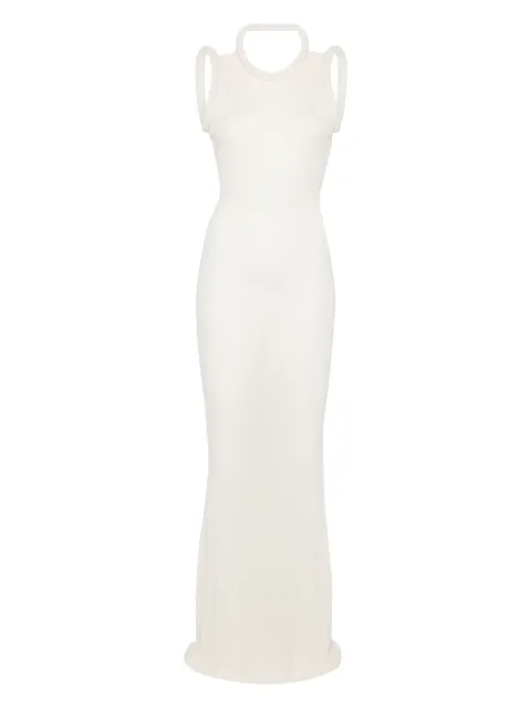 Aya Muse Aura maxi dress White AMSS2527