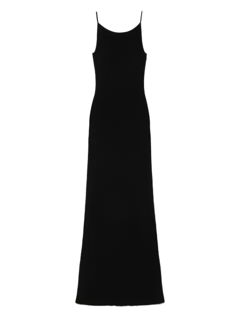 Aya Muse Lyr maxi dress Black AMSS2543