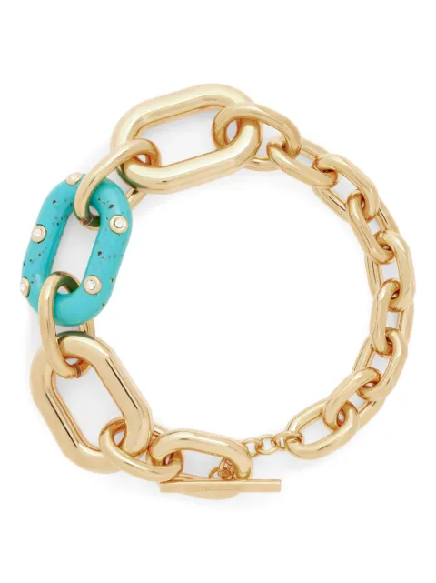 Rabanne XL-link chocker necklace Gold 25PBB0015MET727