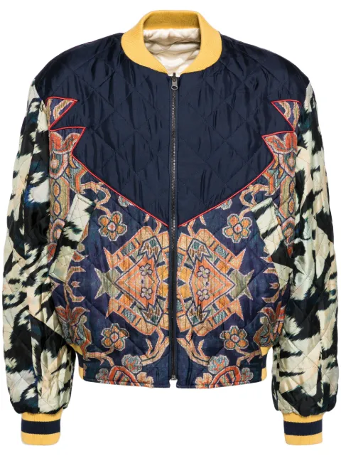 Pierre-Louis Mascia Adana bomber jacket Blue ALOADAGB12320