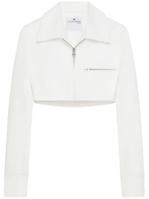 Courrèges City jacket White 125CBL256PL0178