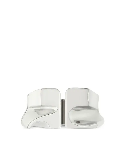 Courrèges AC signet ring Silver 125BBG029LA0001