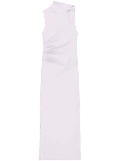 Courrèges draped maxi dress Pink 125CRO591PL0159