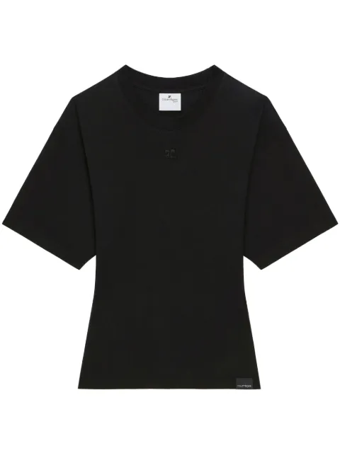 Courrèges wide-sleeves T-shirt Black 125JTS168JS01079999