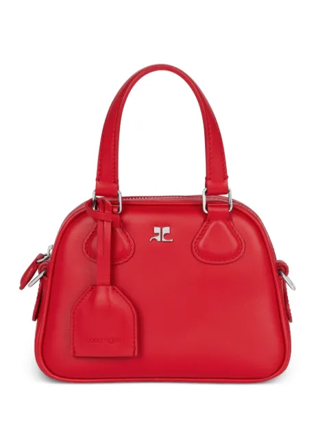 Courrèges AC Stud tote bag Red 324GSA132CR0065