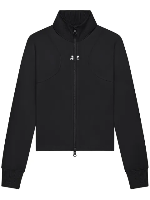 Courrèges scuba-jersey jacket Black 125JVE110JS0091