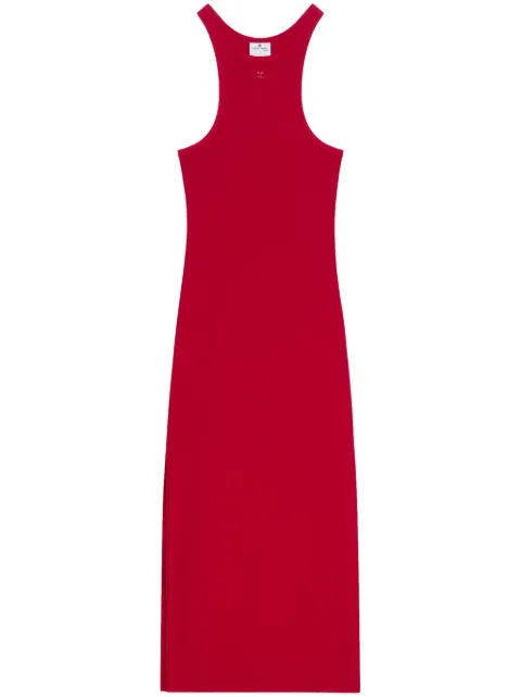 Courrèges Scuba 90s dress Red 125JRO586JS0194