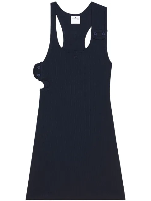 Courrèges 90s mini dress Blue 125JRO550JS0194