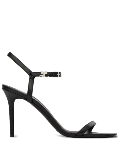Courrèges AC sandals Black 125SSD028AG0030