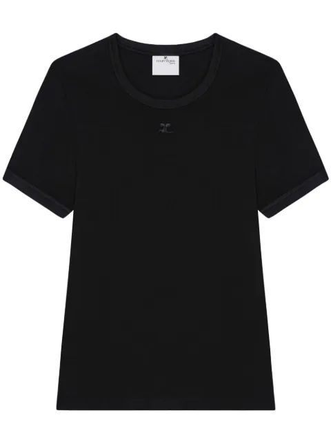 Courrèges Heritage T-shirt Black 125JTS017JS0203