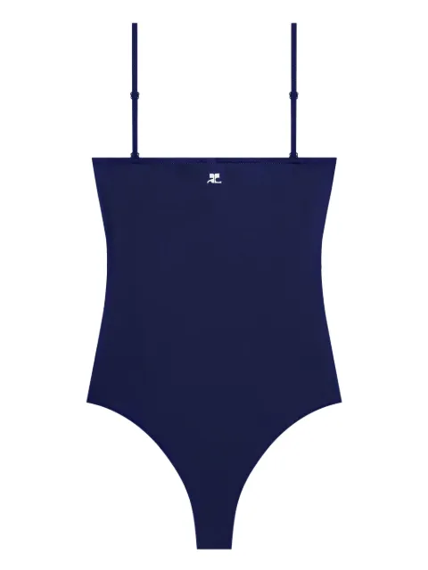 Courrèges Heritage swimsuit Blue 125JMB042PA0043