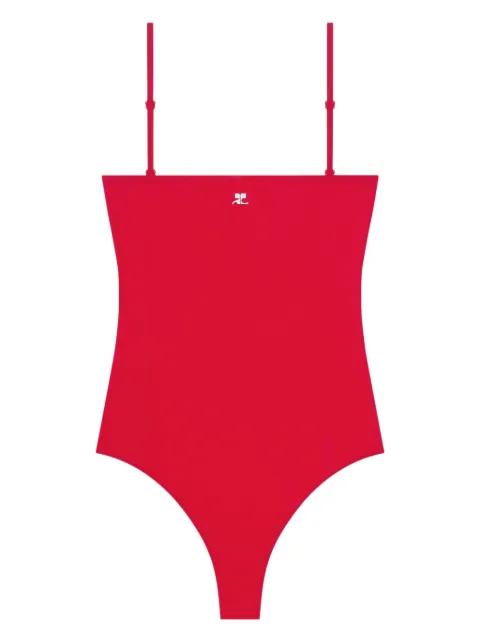 Courrèges Heritage swimsuit Red 125JMB042PA0043