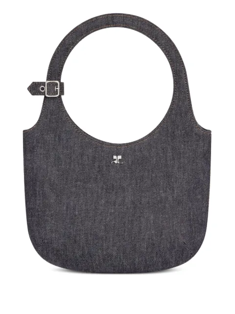 Courrèges Holy denim tote bag Grey 125GSA102DE0036