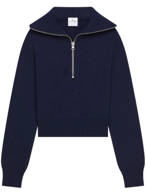 Courrèges Trucker jumper Blue 125MPU203FI0066