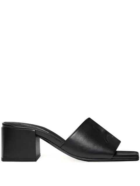 Courrèges Shadow mules Black 125SSD027AG0030