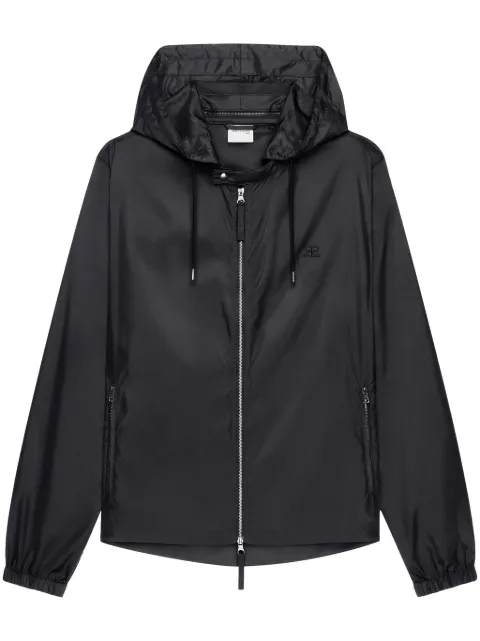 Courrèges hooded windbreaker Black 125CMA198NY0043