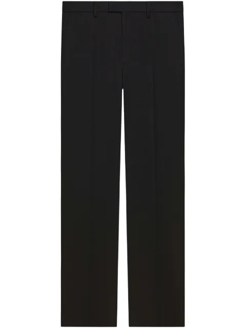 Courrèges wool tailored trousers Black 125CPA307WO0100