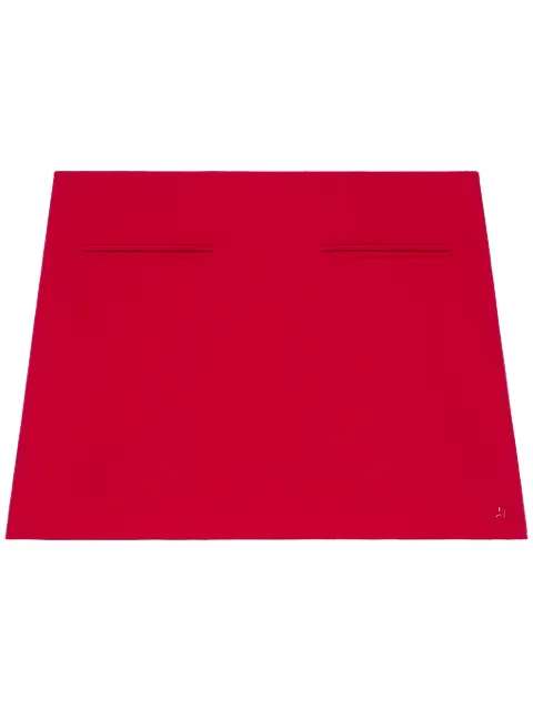 Courrèges Heritage Pockets mini skirt Red 125CJU226PL0159