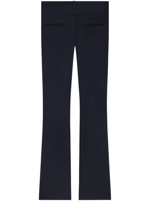 Courrèges bootcut trousers Blue 125CPA303PL0170