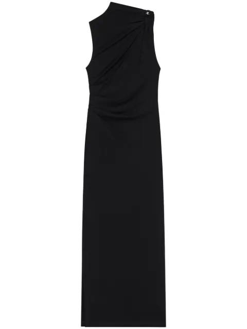 Courrèges draped dress Black 125JRO591JS0145