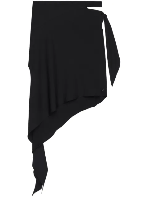 Courrèges knot skirt Black 125CJU224PL0147