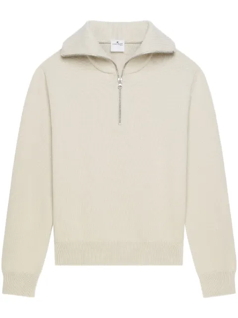 Courrèges trucker sweater Neutrals 125MPU208FI0066