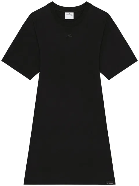 Courrèges T-shirt mini dress Black 125JRO537JS0107