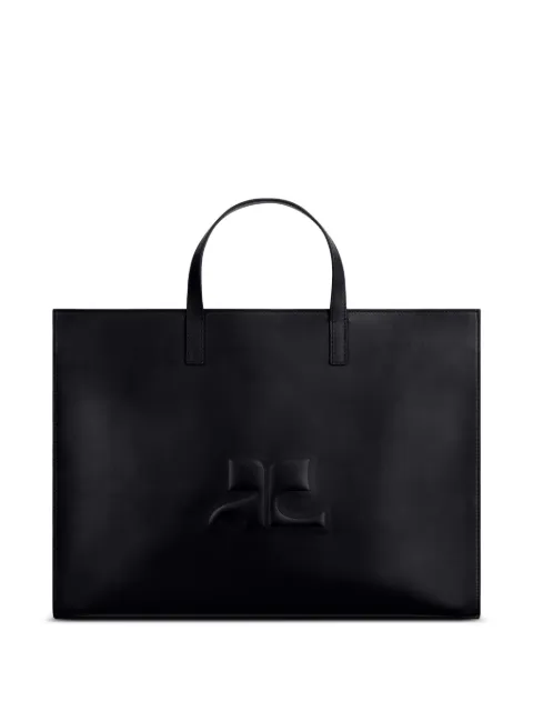 Courrèges Heritage tote bag Black 125GSA165CR0065