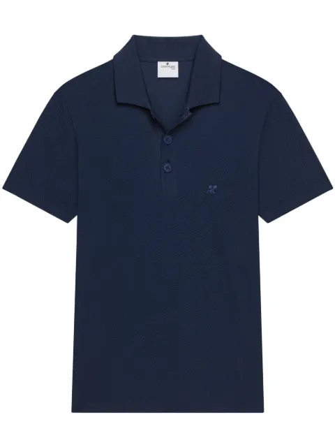 Courrèges AC polo shirt Blue 125JPO036JS0193