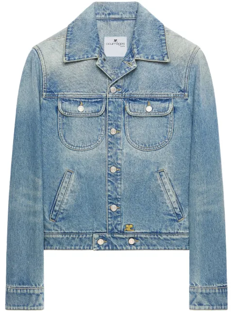 Courrèges denim jacket Blue VESDBL024DE0041