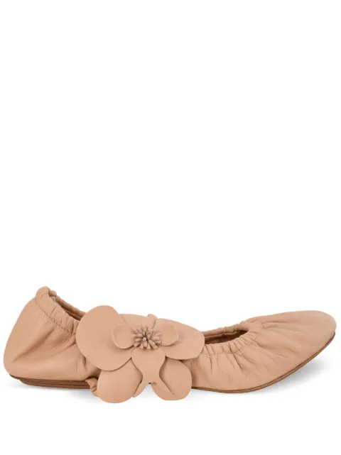 ZIMMERMANN Orchid ballet flats Neutrals 5494FR25A1