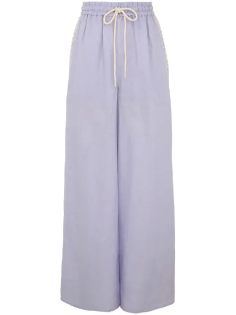 ZIMMERMANN Everly trousers Blue 0812PRS255