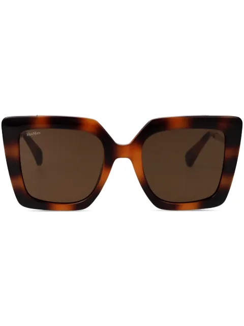 Max Mara Eyewear butterfly-frame sunglasses Brown MM0051S53E