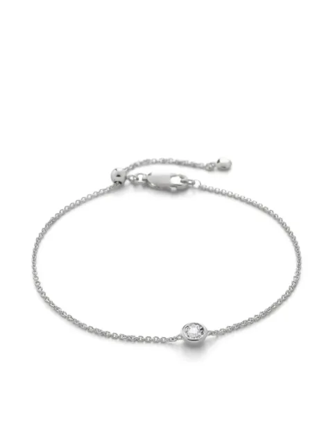 Monica Vinader 18kt gold vermeil diamond bracelet Silver SSBLESDALGD