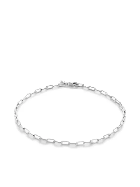 Monica Vinader paperclip chain bracelet Silver SSBLFDEONON