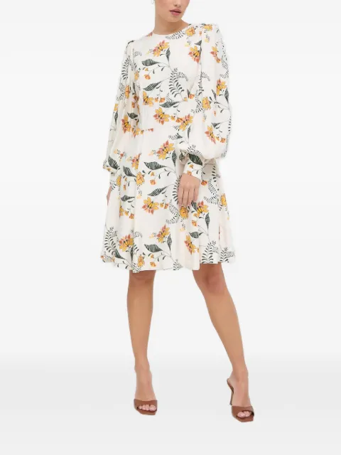 IVY OAK floral-print dress Neutrals IO1121F7380