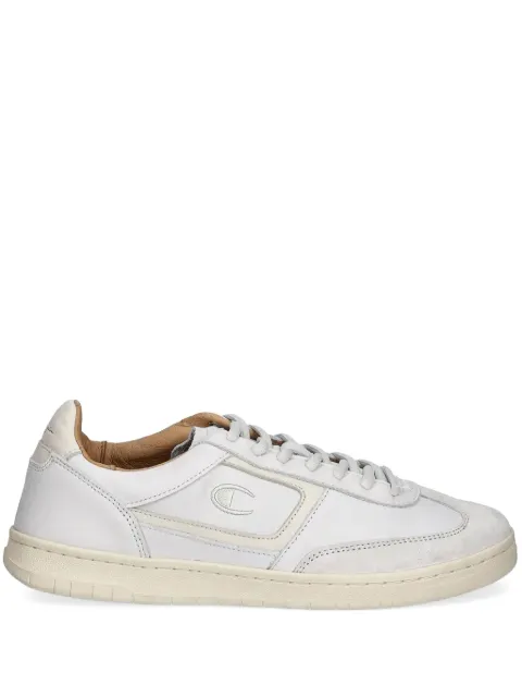 Champion logo-embroidery sneakers White S22375