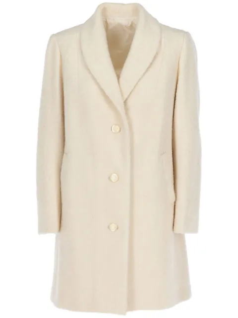 A.N.G.E.L.O. Vintage Cult 1990s single-breasted coat Neutrals ANG380DE
