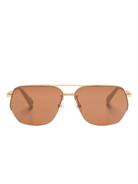 Jacquemus The Aviador sunglasses Gold JAC67C1SUN