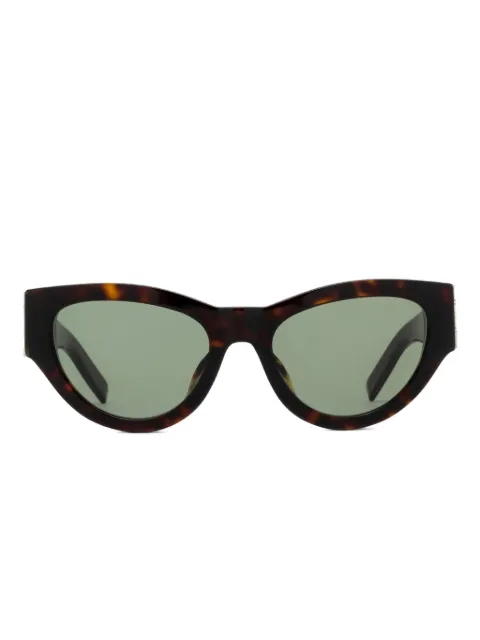 Saint Laurent Eyewear SL M94 tortoiseshell logo sunglasses Brown SLM94