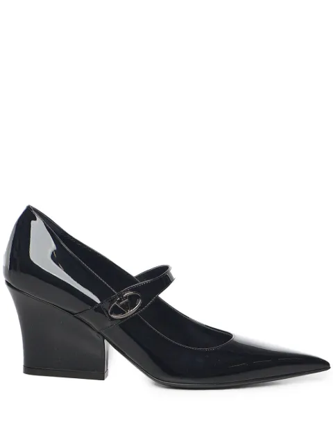 Valentino Garavani 80mm patent-finish pumps Black WS0KV7XFV