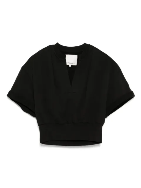 3.1 Phillip Lim cropped top Black P24110004UFT