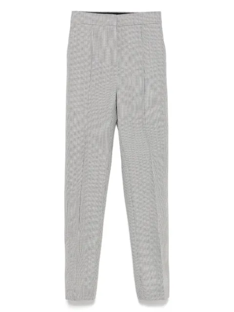 Jil Sander checked trousers Grey J02KA0265J40177