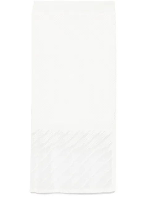 DKNY sheer-panels midi skirt White P4JRAT76